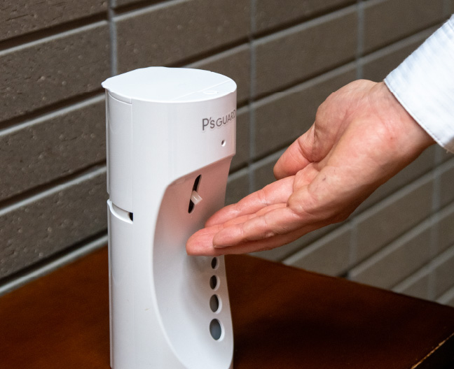 玄関・フロント・ギフトショップでの取り組み