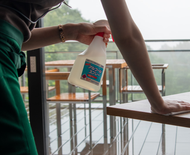 ダイニングでの取り組み